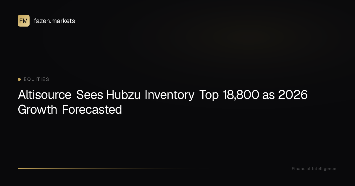 Altisource Sees Hubzu Inventory Top 18,800 as 2026 Growth Forecasted ...